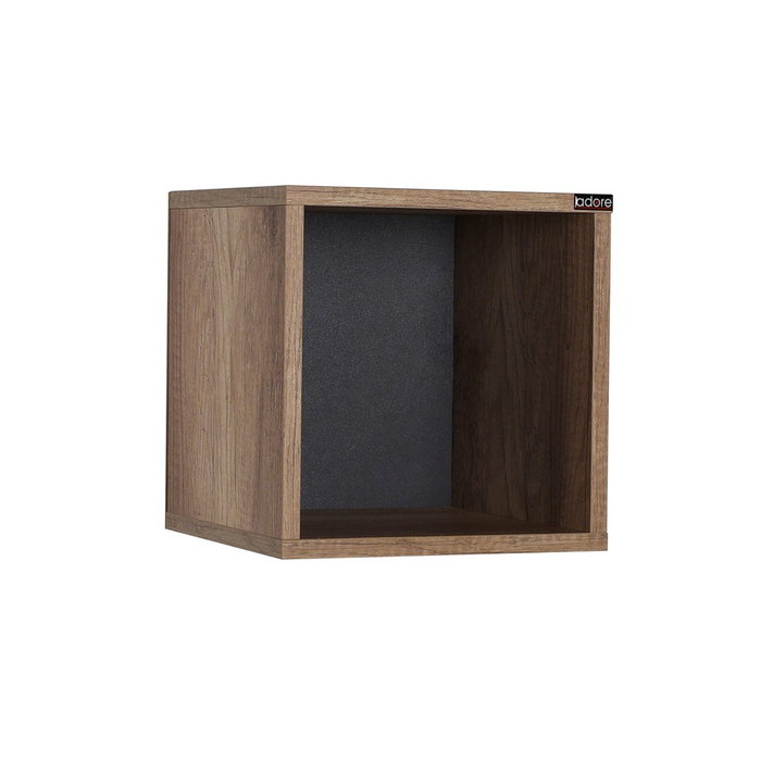 Hanah Home Estantería de Pared Nogal Claro Hanah Home Estantería de Pared Nogal Claro